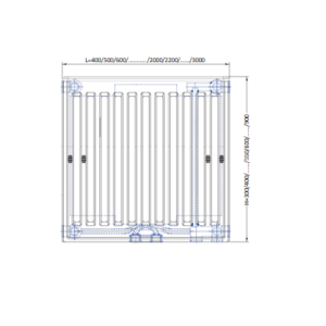 Alternative view of Радијатор Панелен E.C.A 300/800